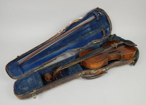 A late 19thC German violin