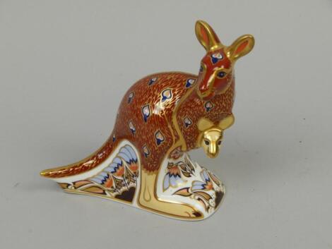 A Royal Crown Derby Australian collection kangaroo