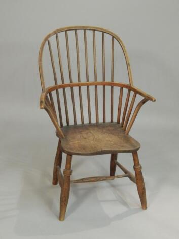 A mid 19thC Windsor chair