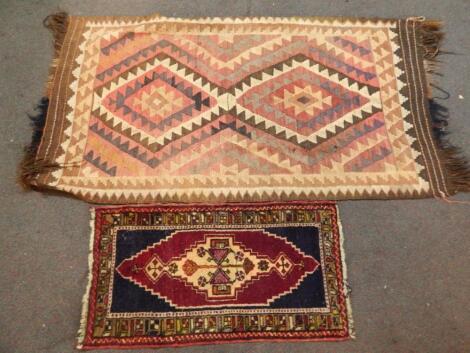 Two Eastern rugs