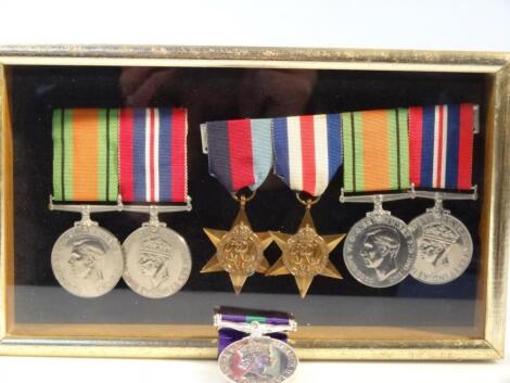 A WWII medal group