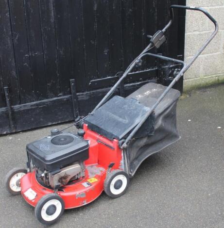 A Briggs and Stratton Lawnflight rotary mower