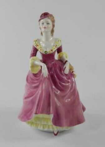 A Coalport porcelain figure Winsome