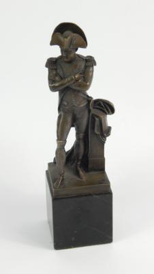 A mid-20thC bronze figure of Napoleon