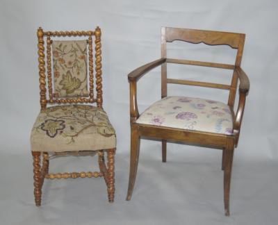 Two 19thC and later chairs