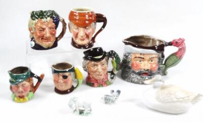 Various character jugs - 4