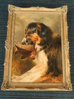 19thC British School. Spaniel with Woodcock - 2