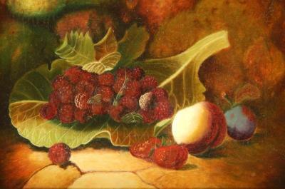 19th/20thC British School. Fruit still life