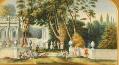 J. Nash (19thC). Fete Champetre