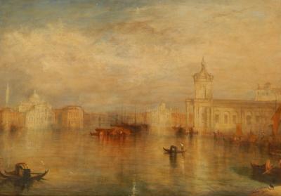 After Joseph Mallord William Turner. The Grand Canal