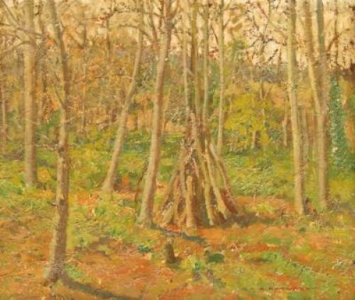 Arthur Hayward (1881-1971). Woodland scene