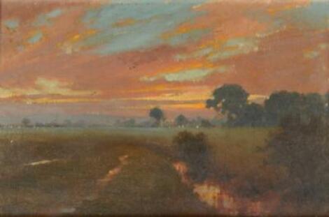William Bartol Thomas (1877-1947). River landscape