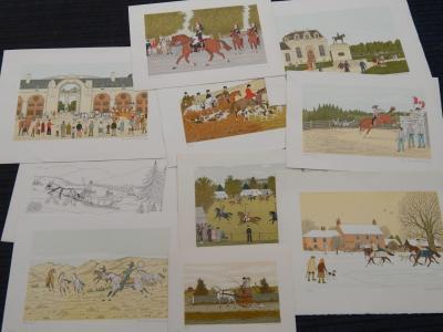 Vincent Haddelsey (1934-2010). Artist signed prints (10).