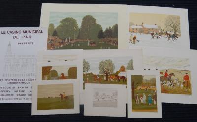 Vincent Haddelsey (1934-2010). Artist signed prints (10).