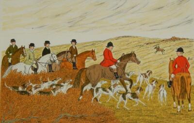 Vincent Haddelsey (1934-2010). The Hunt