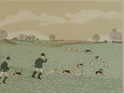 Vincent Haddelsey (1934-2010). The Hunt - 2