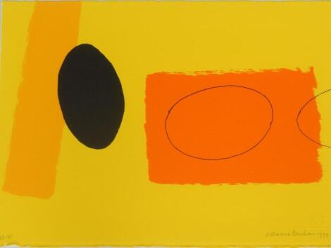 Wilhelmina Barns-Graham (1912-2004). Abstract in orange