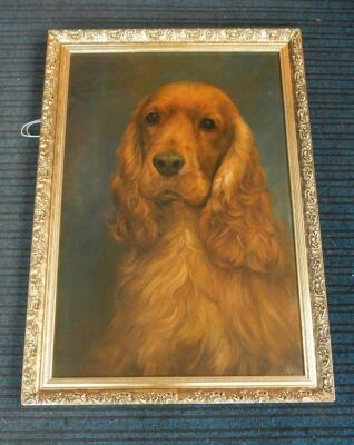 Henry S Quarrie (20thC). Golden cocker spaniel - 3