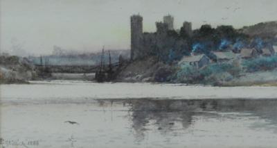Mortimer Creswick (19th/20thC). Conway Castle