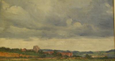 Campbell Archibald Mellon (1876-1955). Norfolk landscape