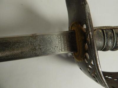 A Victorian Infantry officer's sword - 5