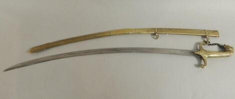 A 19thC bandsman's sword