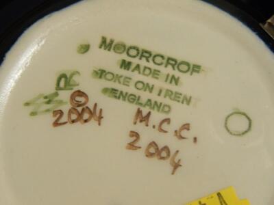 A modern Moorcroft Panache pattern plaque - 2