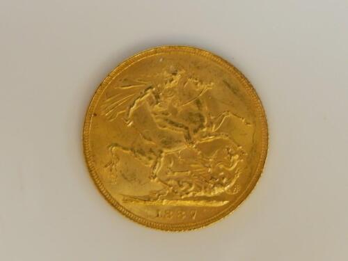 A Victorian Jubilee full gold sovereign