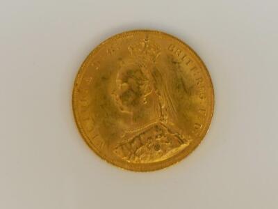 A Victorian Jubilee full gold sovereign - 2