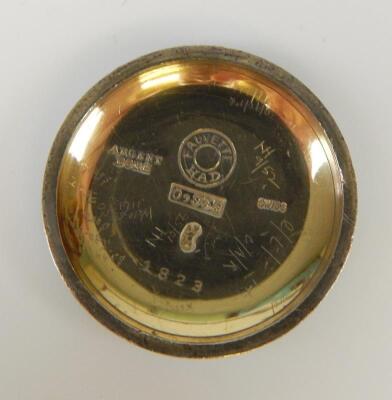 An Edwardian enamel fob watch - 4