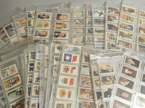 A quantity of cigarette cards