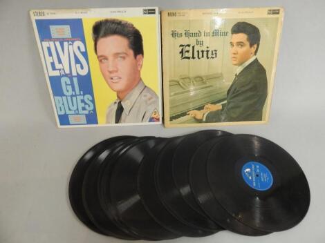 Various Elvis Presley records