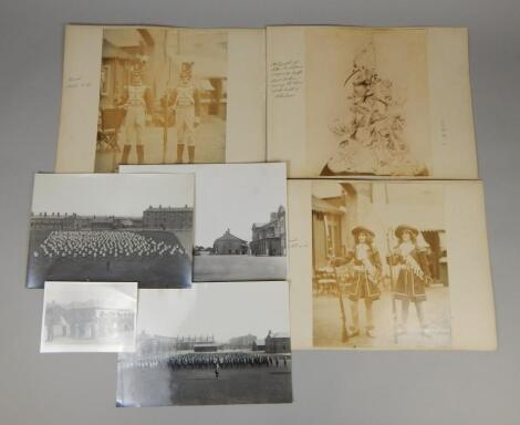 Various military related photographs