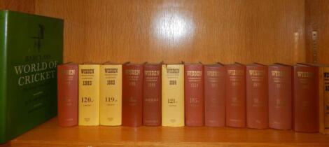 Various Wisden's Almanacks