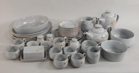 A quantity of Denby Reflections pattern stoneware