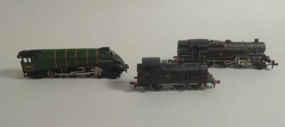 Three 00 gauge locomotives