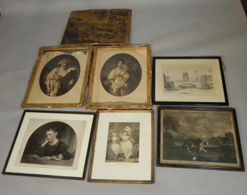 Various 19thC and later prints