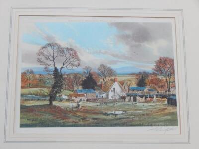 After M. Barnfather. Village scenes with buildings - 4