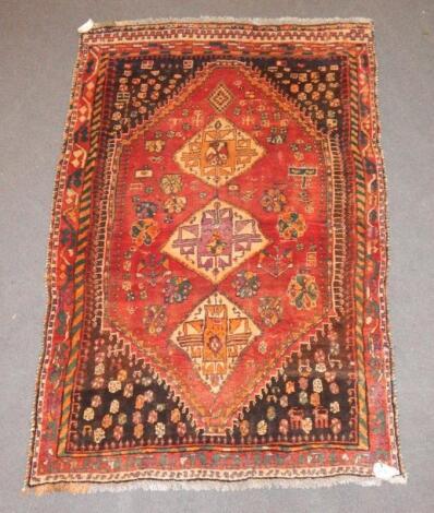 A Shiraz rug