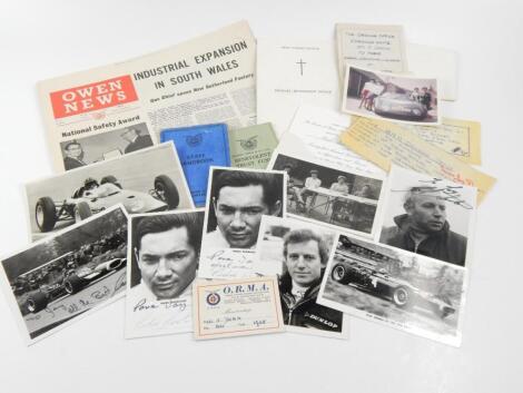 BRM. The personal ephemera collection of BRM employee Miss Joy Dean