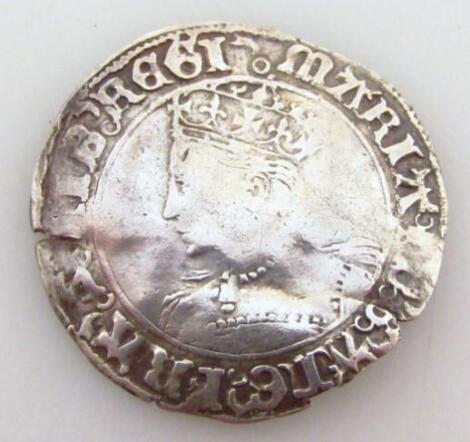 A Mary I groat.