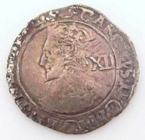 A Charles I shilling