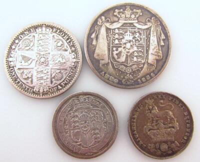 A group of English coins - 2