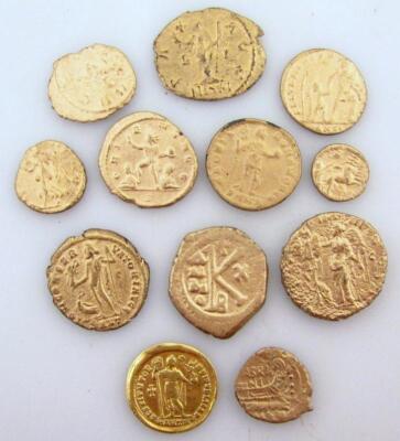 A group of Roman and Roman type coins - 2