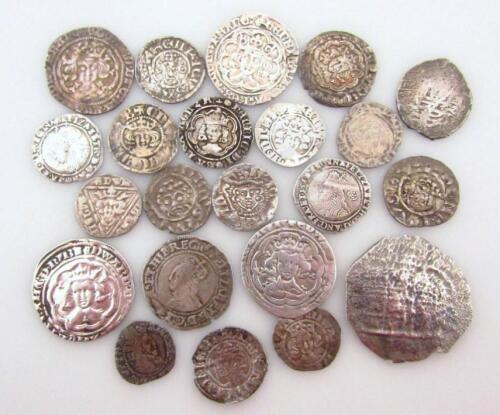 A group of early English hammered coins