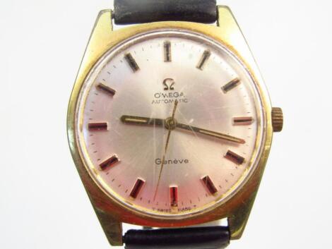 A mid-20thC gentleman's automatic Omega wristwatch