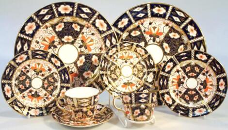 Various Royal Crown Derby part teaware