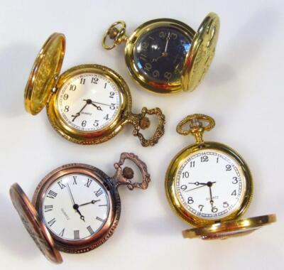 Various modern quartz pocket watches - 2