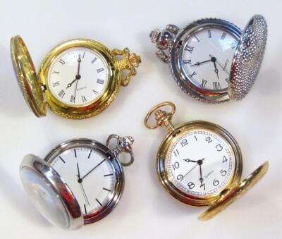 Various modern quartz pocket watches - 3