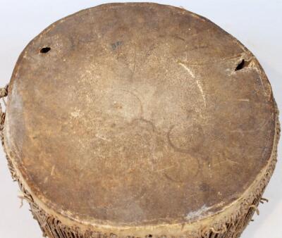 An African tribal drum - 2